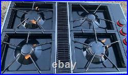 Jenn-Air Expressions Black / Gas Downdraft Cooktop CVGX2423B Stovetop VIDEO