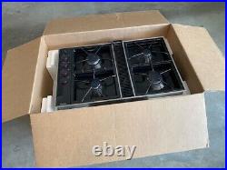 Jenn-Air Expressions Gas Downdraft Cooktop CVGX2423B Stovetop 34 Black