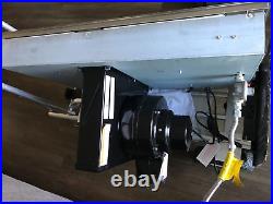 Jenn-Air Expressions White Natural Gas Downdraft 34 inch Cooktop CVGX2423W