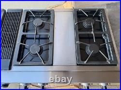 Jenn-Air Gas Cooktop Downdraft 47 Pro-Style-JGD8348CDP16 Read Description