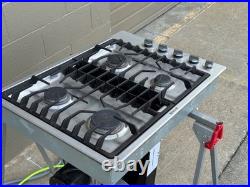 Jenn Air JGD3430WS 30 Stainless 4 Burner Downdraft Natural Gas Cooktop READ