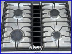 Jenn Air JGD3430WS 30 Stainless 4 Burner Downdraft Natural Gas Cooktop READ