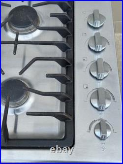 Jenn Air JGD3430WS 30 Stainless 4 Burner Downdraft Natural Gas Cooktop READ