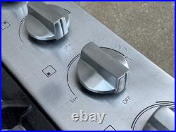 Jenn Air JGD3430WS 30 Stainless 4 Burner Downdraft Natural Gas Cooktop READ