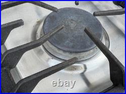 Jenn Air JGD3430WS 30 Stainless 4 Burner Downdraft Natural Gas Cooktop READ