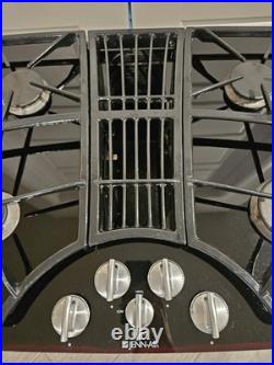Jenn Air JGD8430ADB 30 Gas Downdraft Cooktop Glass Ceramic Clean