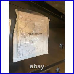 Jenn-Air Maytag JED8430ADB 30 Electric Downdraft Cooktop Black Glass 4 Burner