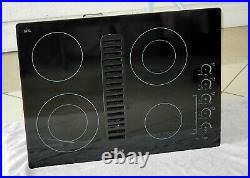 Jenn Air Model Jed4430wb02 30 Touch Control Electric Downdraft Cooktop Nice