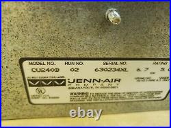 Jenn Air New, Open Box Cu240b Black 30 Electric Updraft Modular Cooktop Vintage