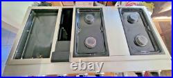 Jenn Air Pro Style 48 Stainless Gas Cooktop Downdraft JGD8348CDP