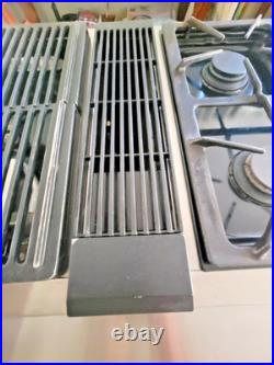 Jenn Air Pro Style 48 Stainless Gas Cooktop Downdraft JGD8348CDP