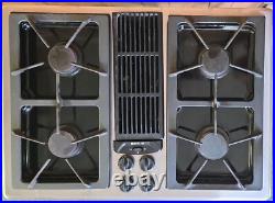Jenn-Air Stainless Downdraft Gas Cooktop Model JGD8130ADS Jenn-Air Stainless Downdraft Gas Cooktop Model JGD8130ADS