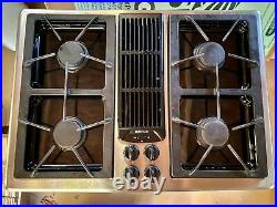 Jenn-Air Stainless Steel Downdraft Gas Cooktop JGD8130ADS -VERY CLEAN