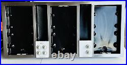 Jenn Air Stainless Steel Electric Cooktop 47 Downdraft & Grill 3-Bay VTG TESTED