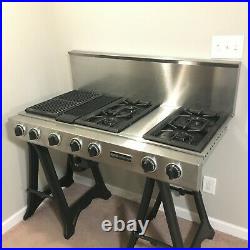 Jenn-Air Triple Bay (3) Downdraft Gas Cooktop Stainless Grill Pro-Style CVG4380P