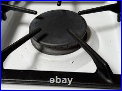 Jenn-Air White 30 Inch Downdraft Slide-In Gas Range Dual Fuel 240V Electric Oven