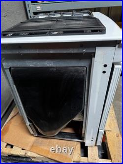 Jenn-Air White 30 Inch Downdraft Slide-In Gas Range Dual Fuel 240V Electric Oven