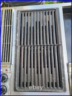 Jenn Air c301 48 downdraft 3 bay Cooktop Stainless Steele with Grill & Griddle Jenn Air c301 48 downdraft 3 bay Cooktop Stainless Steele with Grill & Griddle