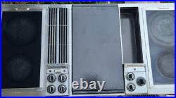 Jenn Air c301 48 downdraft 3 bay Cooktop Stainless Steele with Grill & Griddle Jenn Air c301 48 downdraft 3 bay Cooktop Stainless Steele with Grill & Griddle