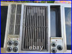 Jenn Air c301 48 downdraft 3 bay Cooktop Stainless Steele with Grill & Griddle Jenn Air c301 48 downdraft 3 bay Cooktop Stainless Steele with Grill & Griddle