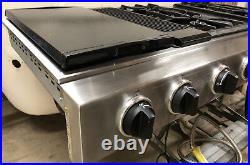 Jenn-Aire Pro-Style Stainless 47 Model JGD8348ADP Gas Downdraft Cooktop USED