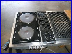 Jenn air tripple bay downdraft cooktop with grill unit