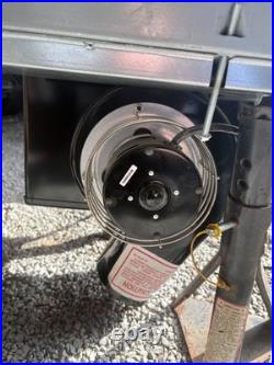 JennAir 30 Black Gas Cooktop JGD8130ADB Downdraft Fan 4 Burners Tested Working