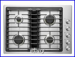 JennAir 30 Gas Cooktop with 4 Sealed Burners Continuous Grates JGD3430GS JennAir 30 Gas Cooktop with 4 Sealed Burners Continuous Grates JGD3430GS