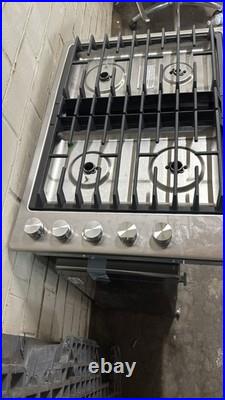 JennAir 30 Gas Cooktop with 4 Sealed Burners Continuous Grates JGD3430GS JennAir 30 Gas Cooktop with 4 Sealed Burners Continuous Grates JGD3430GS