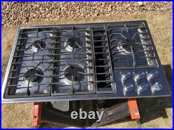 JennAir 36 Stainless Steel Downdraft Cooktop JGD3536BS00 Tested, Working, VIDEO