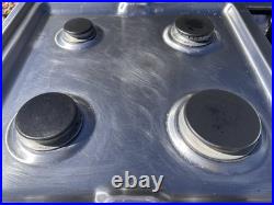 JennAir 36 Stainless Steel Downdraft Cooktop JGD3536BS00 Tested, Working, VIDEO