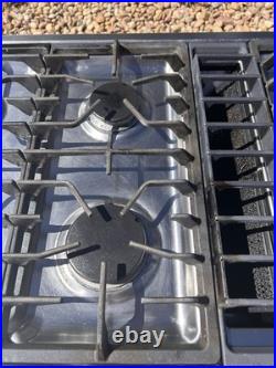 JennAir 36 Stainless Steel Downdraft Cooktop JGD3536BS00 Tested, Working, VIDEO