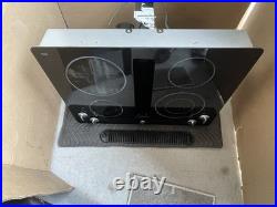 JennAir JED8430BDB 30 Electric Downdraft Cooktop 4-Burner Glass Ceramic Black