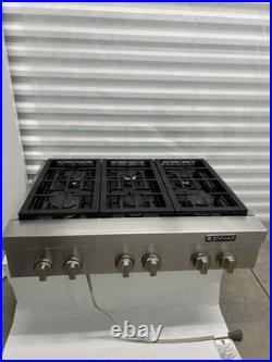 JennAir JGCP436WP01 36 6 Burner Pro Gas Rangetop LP with NG Conversion Kit