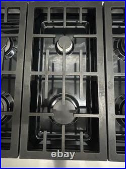 JennAir JGCP436WP01 36 6 Burner Pro Gas Rangetop LP with NG Conversion Kit