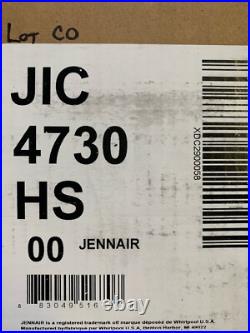 JennAir JIC4730HS 30 Induction Cooktop Black with Stainless Trim