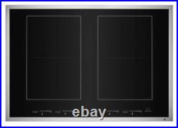 JennAir JIC4730HS 30 Induction Cooktop Black with Stainless Trim