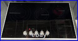 JennAir Lustre Stainless Series JEC3536HS 36 Inch Electric Cooktop with 5 Burner