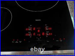 Jennair Model Jic4430xs 30 Induction Cooktop Black With Stainless Trim Nice