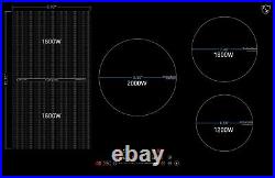 K&H REFURBISHED 5 Burner 30 Induction Ceramic Cooktop 240V IN30-9200FLX