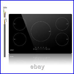 KPUY 7400W 5 Burner Electric Induction Hob Cooktop 36 x 72 Touch Control Stove