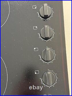 Karinear 30 Inch Electric Cooktop 4 Burners, Knob Control KNC-D46703-bb