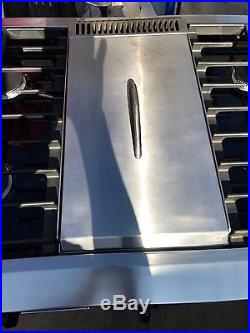 Kitchen Aid 48 Pro Stainless Rangetop 6 + griddle in los angeles