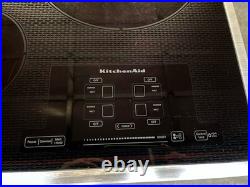 Kitchen Aid? KICU509XSS Architect Series II 30? Induction Cooktop Stainless Trim