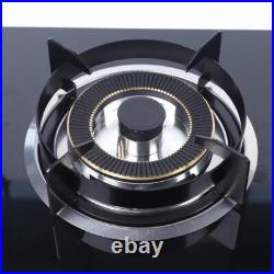 Kitchen Gas Cooktop Stove Top Tempered Glass Built-In 2 Burners LPG/NG Gas Stove Kitchen Gas Cooktop Stove Top Tempered Glass Built-In 2 Burners LPG/NG Gas Stove