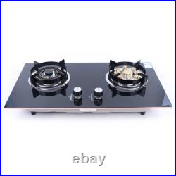 Kitchen Natural Gas Cooker Gas Cooktop Stove Top 2 Burners Built-in NG Gas Stove Kitchen Natural Gas Cooker Gas Cooktop Stove Top 2 Burners Built-in NG Gas Stove