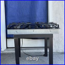 KitchenAid 30 4 Burner Gas Cooktop Black Glass kgcc505hbl2 Great