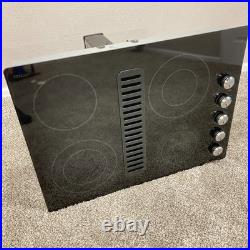 KitchenAid 30 Glass Downdraft 4 Burner Cooktop KECD807XBL01 KECD807X Video