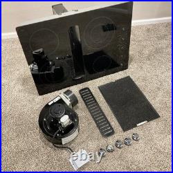 KitchenAid 30 Glass Downdraft 4 Burner Cooktop KECD807XBL01 KECD807X Video