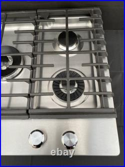 KitchenAid 30 Stainless 5 Burner Natural Gas Cooktop KCGS950ESS